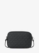 Сумка Michael Kors Jet Set Travel Small Signature Logo Camera Crossbody Bag, чорна - изображение 2