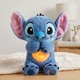Плюшевая детская дышащая мягкая игрушка-ночник Стич 27 см, игрушка для сна с имитацией дыхания и подсветкой, детская музыкальная игрушка Стич Синий - изображение 11