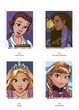 Розмальовки disney за номерами Героїні антистрес велика розмальовка дитяча дісней по цифрам для дітей дівчаток хлопчиків дорослих Best of Heroines - зображення 2