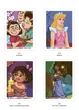 Розмальовки disney за номерами Героїні антистрес велика розмальовка дитяча дісней по цифрам для дітей дівчаток хлопчиків дорослих Best of Heroines - зображення 3