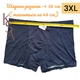Трусы мужские боксеры НАБОР 4 шт 3XL +_52-54 больших размеров NC-MAN мужское белье батал НС МЕН бамбук хлопок 80% бамбук - изображение 2