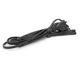 Кабель питания Voltronic 2PIN Powercord IEC-C7 CEE 7/16 Black 1m - зображення 2