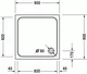 Душовий піддон DURAVIT D-CODE 720102000000000, квадратна, акрил - изображение 2