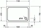 Душовий піддон DURAVIT D-CODE 720097000000000, прямокутна, акрил - изображение 2