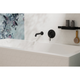 Вилив настінний для ванни HANSGROHE TECTURIS S, чорний, латунь - изображение 3