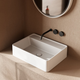 Умивальник NIC DESIGN SEMPLICE 001384001, білий/глянсовий, накладний, 60 см - изображение 3
