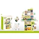 Большая детская интерактивная кухня Bambi Kitchen 100 см, 101 предмет (пара, вода, звук, свет) WD-8824B зеленая - изображение 2