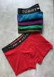 Набор трусы-боксеры мужские Tommy Hilfiger 5 шт (микс цветов), 2XL - изображение 1