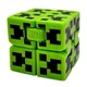 Брелок 3d печать "Куб бесконечности" (крипер) Майнкрафт / Minecraft, KEYCHAIN - изображение 1