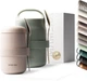 Термос для їжі MAMEIDO 500 мл Insulated Food Flask Blush Kissed (рожевий) з ложкою-вилкою - зображення 2