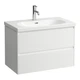 Тумба для ванної LAUFEN LANI H4035521122601, білий/матовий, підвісний, 78.5 см - изображение 1