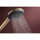 Лійка для душу HANSGROHE RAINDANCE ALIVE 24500140, бронза, кругла - изображение 4