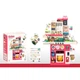 Велика дитяча інтерактивна кухня Bambi Kitchen 100 см, 101 предмет (пара, вода, звук, світло) WD-8824A червона - зображення 2