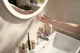 Дзеркало для ванної HANSGROHE XARITA з підсвіткою, білий, настінний, Ø90 см - изображение 5