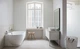 Кам'яна ванна DURAVIT LUV, пристінний, напівкругла - изображение 5
