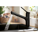 Кухонна мийка HANSGROHE, чорний/матовий, прямокутна, 56x51 см - изображение 7