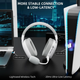Беспроводные игровые наушники ATTACK SHARK L80PRO 2.4G/Bluetooth/Wired for PC PS XBOX White - изображение 8