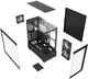 Obudowa Gembird Fornax X550 Black (CCC-FC-X550) - obraz 8