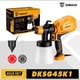 Краскопульт электрический DEKO DKSG45K1 450W HVLP 800 мл, пульверизатор - изображение 1
