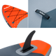 Надувная SUP доска Rebel ACTIVE 350 x 81 x 15 см с веслом, насосом и сумкой для хранения Оранжевая RBA4500 (5901890120173) - изображение 4