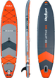Надувная SUP доска Rebel ACTIVE 350 x 81 x 15 см с веслом, насосом и сумкой для хранения Оранжевая RBA4500 (5901890120173) - изображение 2