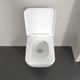 Підвісний унітаз VILLEROY & BOCH SKYLA, настінний, прямокутна - изображение 8