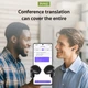 Беспроводные наушники-перекладчик HTC NE20 TWS Bluetooth 6.0, перевод 134 языков в реальном времени, HiFi звук, спортивные - изображение 5