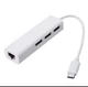Переходник адаптер Type-C на Ethernet RJ45 + 3 USB порта, белый (R051781) - изображение 1