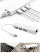 Переходник адаптер Type-C на Ethernet RJ45 + 3 USB порта, белый (R051781) - изображение 4