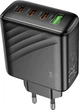 Сетевое зарядное устройство Hoco CS27A Supply PD67W (3C1A) charger (EU) Black (6942007639835) - изображение 5