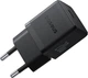 Сетевое зарядное устройство Baseus Palm Fast Charger 1C 20W EU Cosmic Black set with cable USB-C to iP 20W 1 м (E0116401) - изображение 5