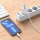 Сетевое зарядное устройство Hoco C106A Leisure single port charger set (iP) 10.5W White (6931474783899) - изображение 8