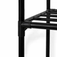 Передвижной металлический стеллаж для кухни Multifunctional Kitchen Storage Rack, 4 уровня, с крючками, 138×42×32 см - изображение 7