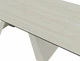 Стол обеденный раскладной в гостиную/кухню Salvadore Ceramic 160(+80)х90 Signal кашемир/беж (металл/закаленное стекло/керамика) (SALVADORETRKA160) - изображение 5