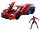 Колекційна машинка Jada Marvel Spiderman 2017 Ford GT з фігуркою Людини-павука 1:24 (5699766) (4006333097898) - зображення 2