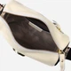 Сумка кросс боди через плечо женская из натуральная кожи Vintage leather-22264 Белая - изображение 7