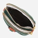 Сумка планшет через плечо женская из натуральная кожи Vintage leather-22268 Зеленая - изображение 7