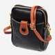 Сумка планшет через плече жіноча з натуральної шкіри Vintage leather-22269 Чорна - зображення 1