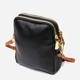 Сумка планшет через плече жіноча з натуральної шкіри Vintage leather-22269 Чорна - зображення 3