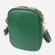 Сумка кросс-боди женская кожаная Vintage leather-22341 Зеленая - изображение 3