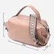 Сумка кросс боди через плечо женская из натуральная кожи Vintage leather-22345 Бежевая - изображение 5