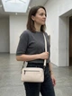 Сумка кросс боди через плечо женская из натуральная кожи Vintage leather-22376 Белая - изображение 2