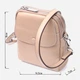 Сумка кросс боди через плечо женская из натуральная кожи Vintage leather-22400 Бежевая - изображение 4
