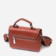Сумка кросс боді через плече жіноча з натуральної шкіри Vintage leather-22417 Коричнева - зображення 3
