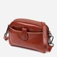Сумка кросс-боди женская кожаная Vintage leather-22419 Коричневая - изображение 1