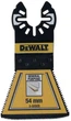 Brzeszczot do multinarzędzia DeWalt 3-Sided BIM 54 mm (DT20773-QZ) - obraz 1