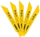 Zestaw brzeszczotów do piły szablastej DeWalt do metalu BIM 152 mm 5 szt (DT2361-QZ) - obraz 2