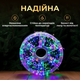 Гирлянда-нить 3000 LED 100 метров для дома зеленая PS-7328 - изображение 3