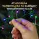 Гирлянда-нить 3000 LED 100 метров для дома зеленая PS-7328 - изображение 4