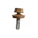Кровельный саморез Krep Tech SDS RAL0001 Mat 4,8*35 мм 50 шт золотой дуб - изображение 1